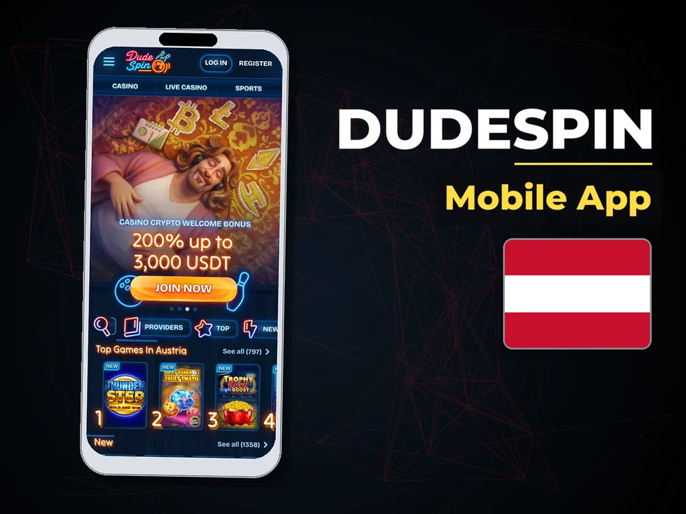 Dudespin - Mobile App