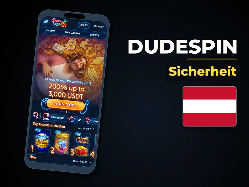 Dudespin - Sicherheit