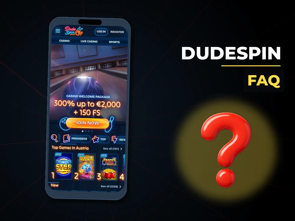 Dudespin - FAQ