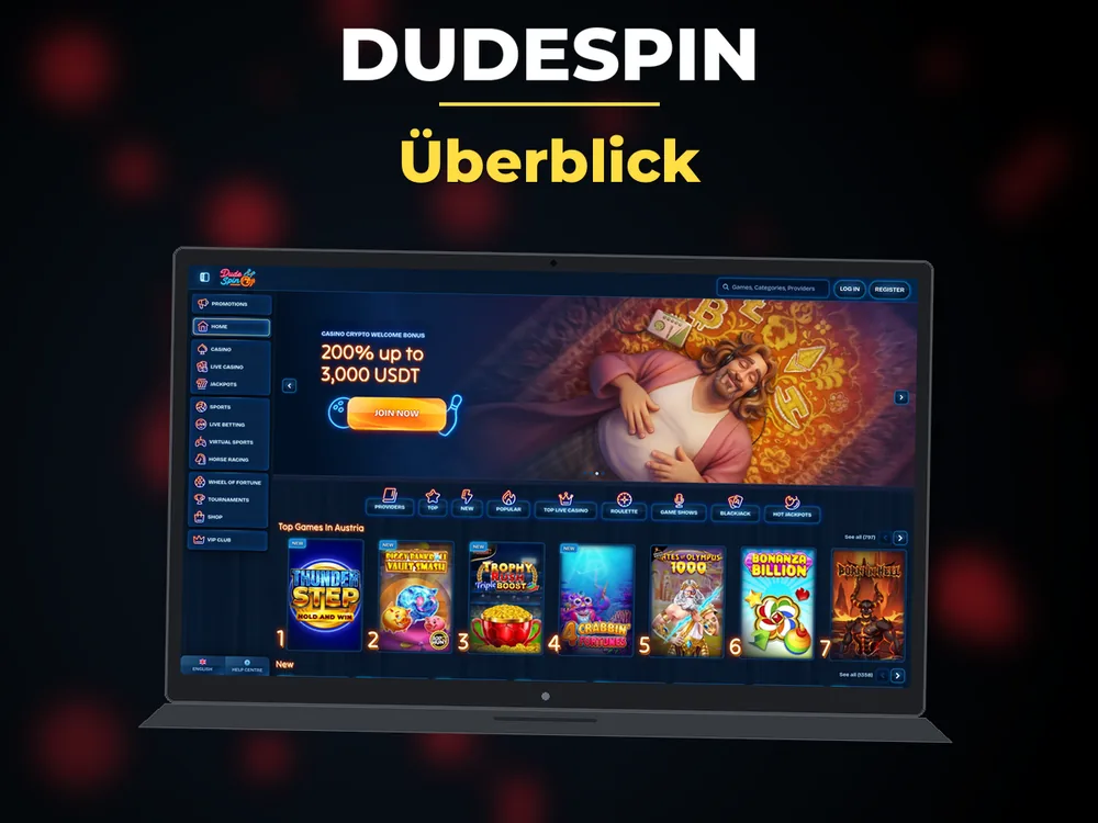 Dudespin - Überblick