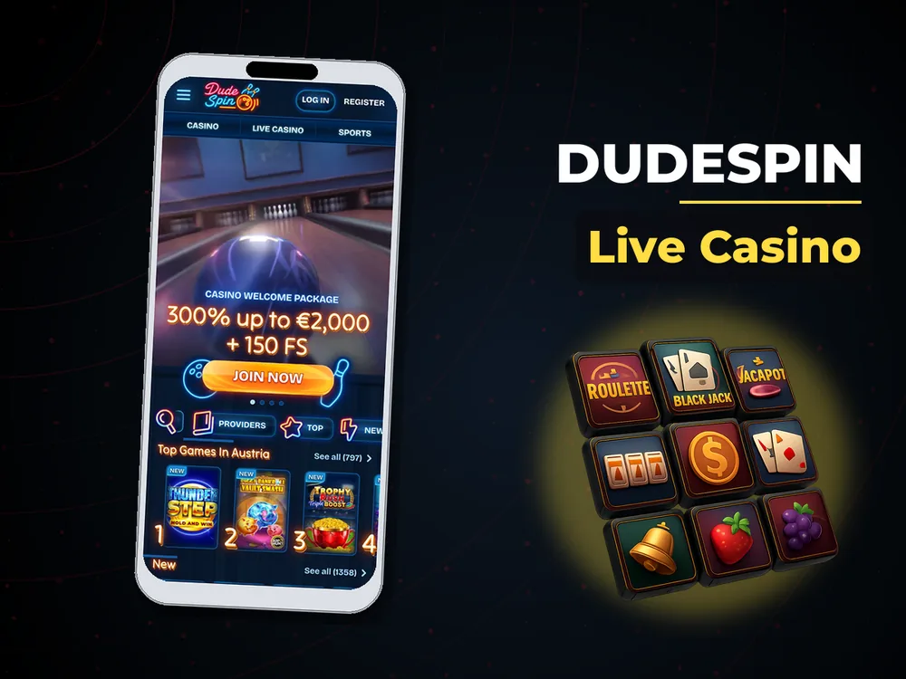 Dudespin - Live Casino