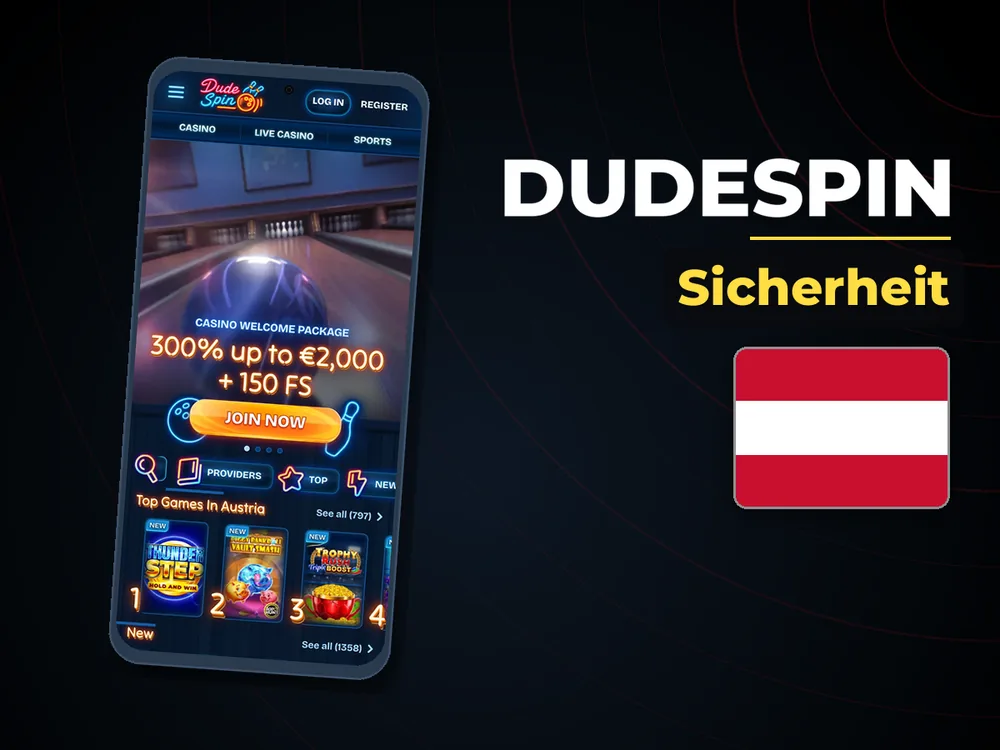 Dudespin - Sicherheit